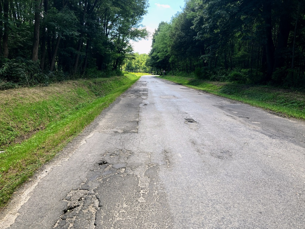 Útszakasz Nagyatád és Tarany között