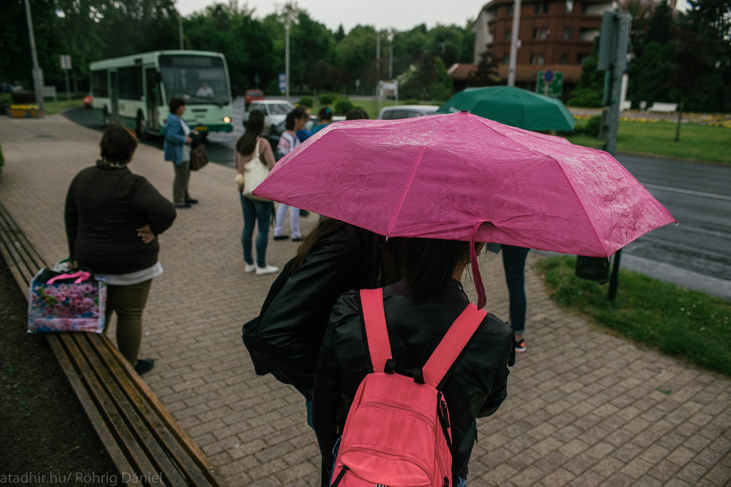 Szükség lesz ma az esernyőre, de várhatóan este már ismét eltehetjük (A kép illusztráció! Fotó: Röhrig Dániel) (1 / 1. kép)