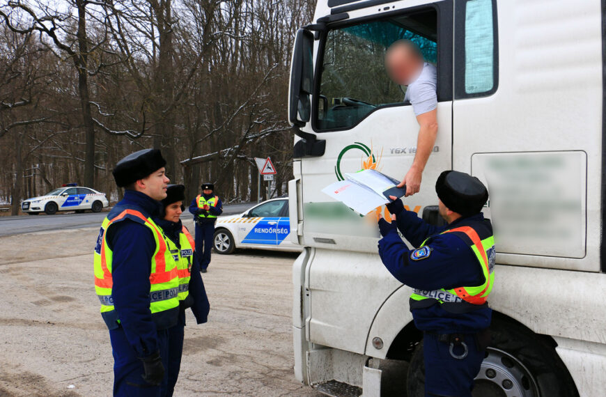 Gyorshajtás és a pihenőidő megszegése a leggyakoribb szabálysértés