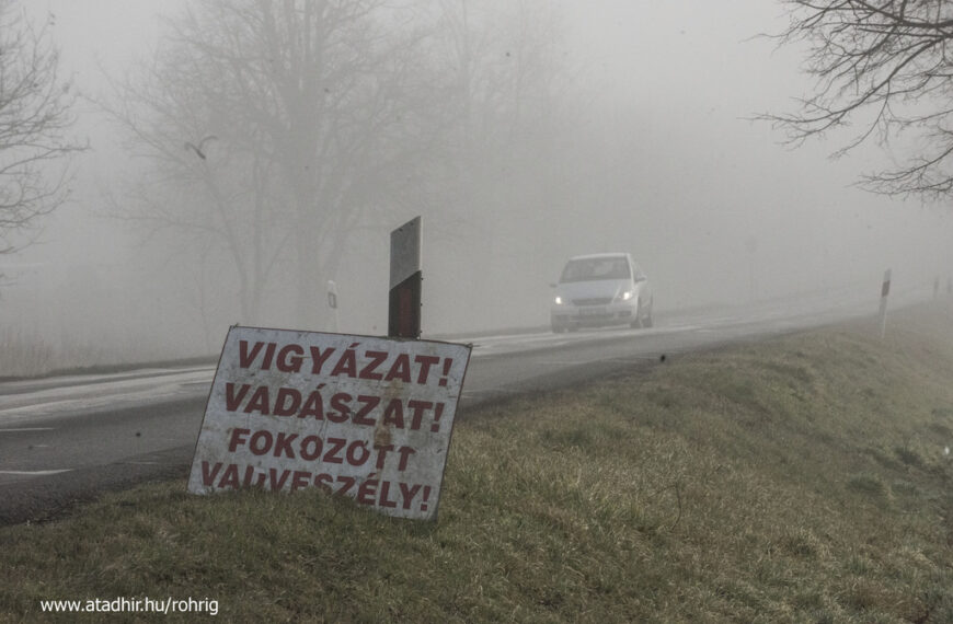 A lábodi útról érkezők még Nagyatád előtt is ködbe ütköznek