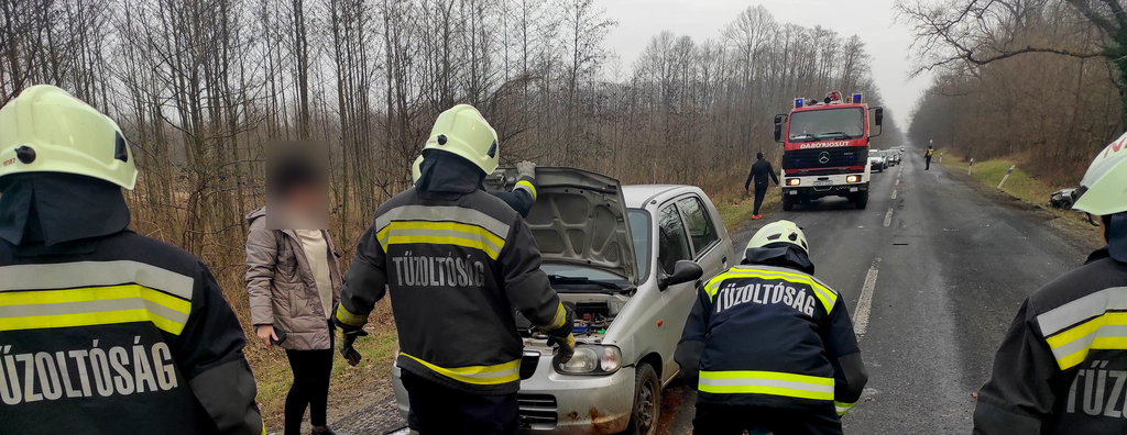 Szarvas okozott balesetet - Nagyatád HTP (3 / 3. kép)